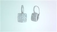 Orecchini Sommer Gioielli Donna in Oro bianco Diamante 0.60 Ct OR SQUARE DIA CT 0.60 G/VS - OR SQUARE DIA CT 0.60 G/VS